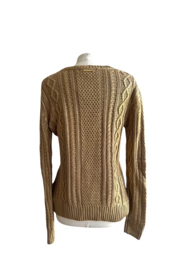 MICHAEL KORS - KNITTED SWEATER GOLD - Image 7